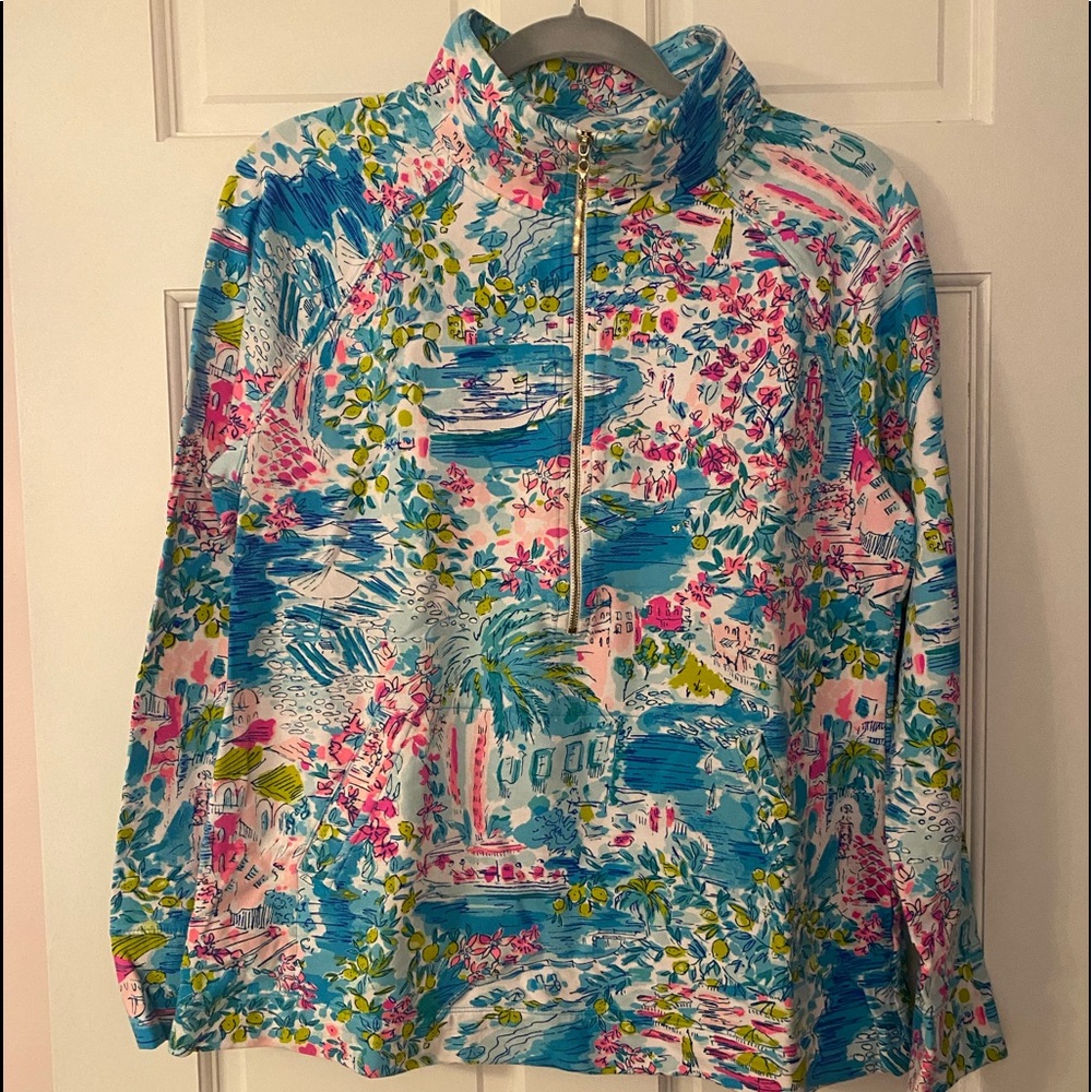Lilly Pulitzer popover Postcards from Positano